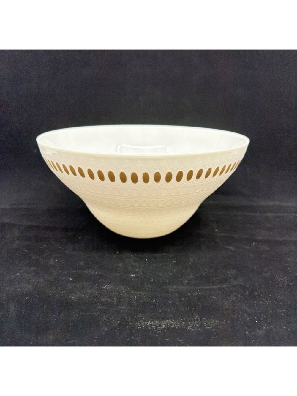 Rosenthal Continental R2035 Romance Gold 8" Round Vegetable Serving Bowl